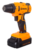 SALE! Дрель-шуруповерт аккумуляторная ДА-20Л-2КА с набором оснастки 65 предметов Вихрь 72/14/36