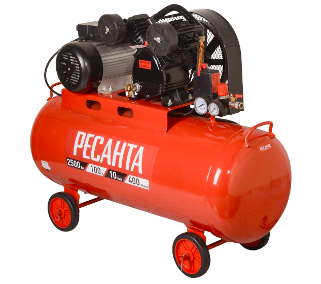 Компрессор КП-100/400Р Ресанта  74/7/5