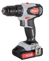 Дрель-шуруповерт аккумуляторная ДА-20-2ЛК-Б (2,0 А/ч) (бесщеточный двигатель) Ресанта 75/14/10