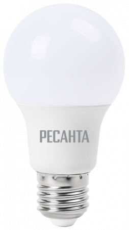 Лампа светодиодная РЕСАНТА LL-R-A60-7W-230-3K-E27  76/1/11